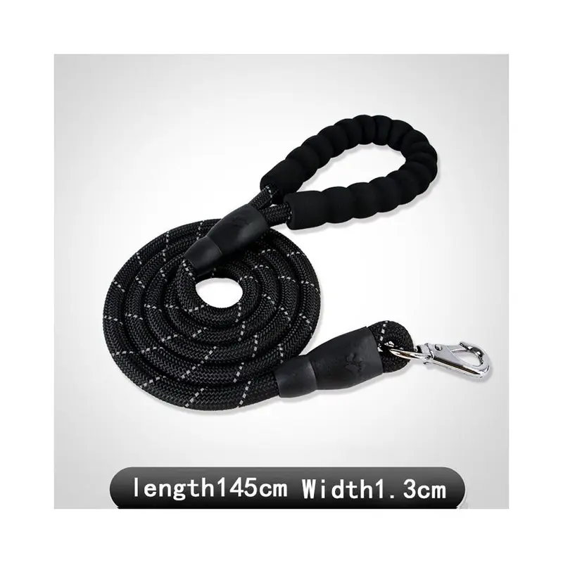 Multicoloured (145Cm Round Leash) No Pull Adjustable Harness Leash Dog Pet Vest 145Cm