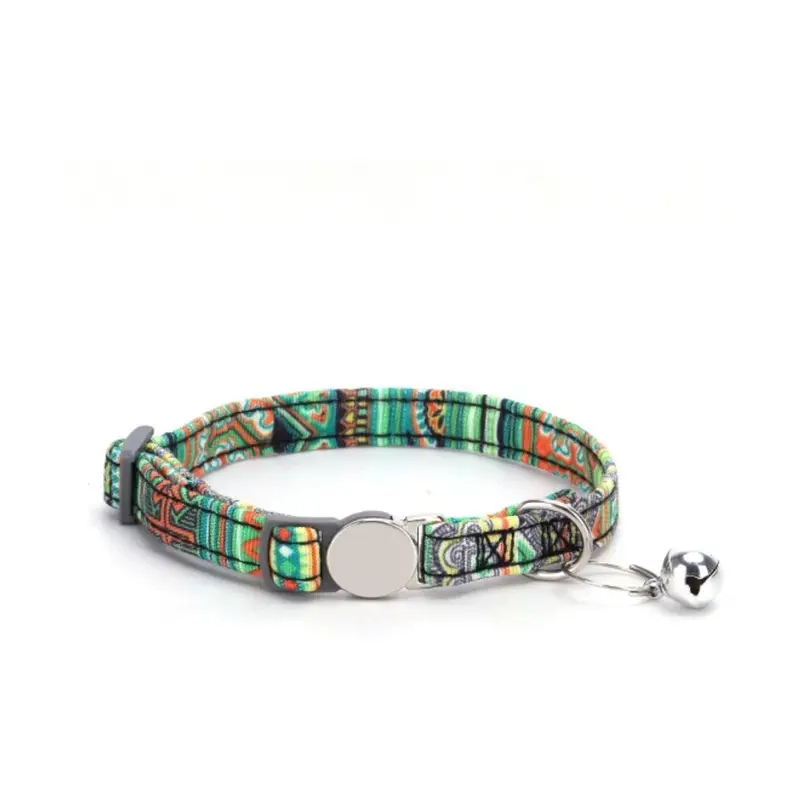 (#12) Cat kitten Collar Personalised with Bell Custom Engraved with Name and Phone Hot
