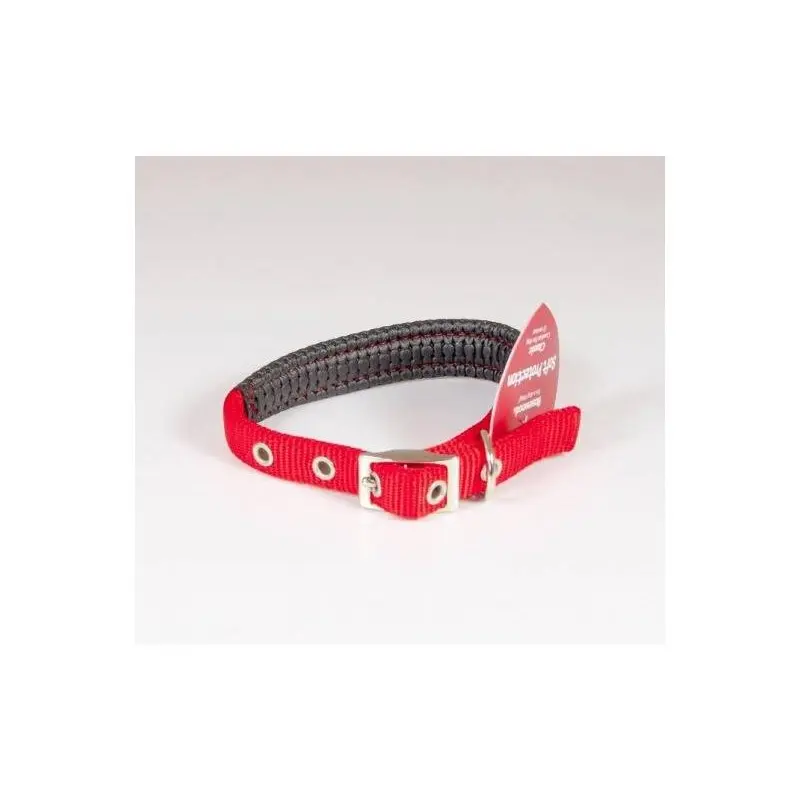 Classic Soft Protection Dog Collars - X 16Mm Red 36Cm