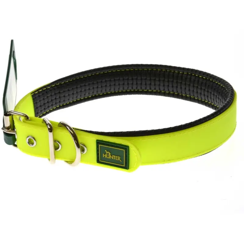 New Hunter (Neon 20Mm X 35Cm) Convenience Comfort Collar Yellow 35Cm