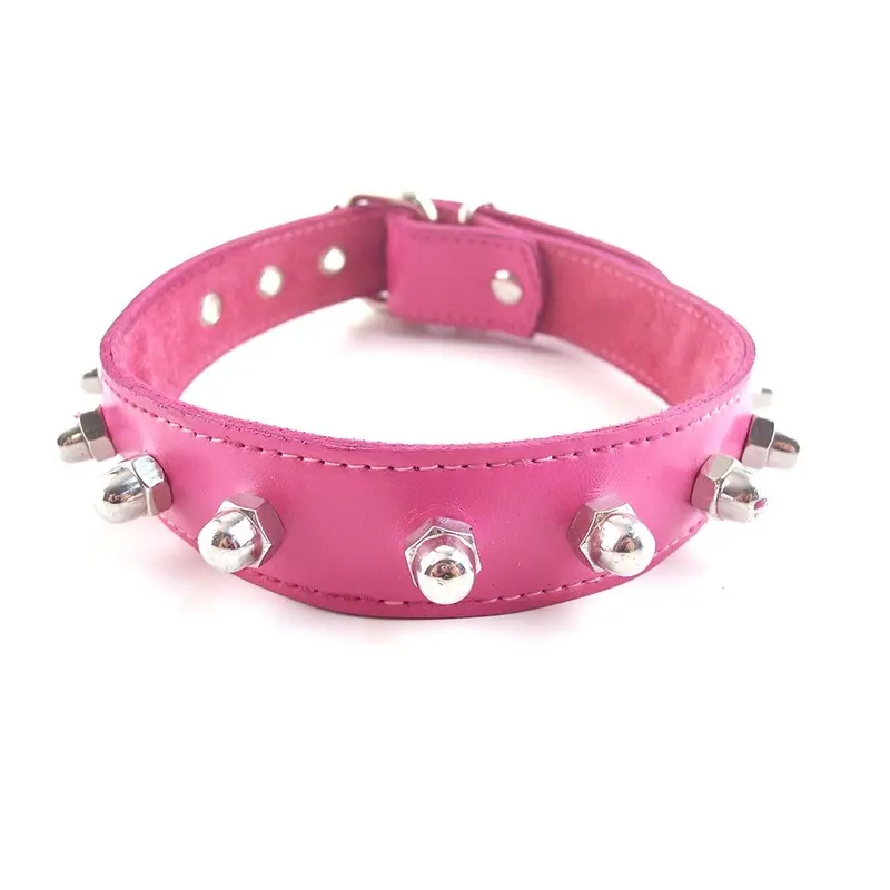 Rouge Garments Pink Nut Collar