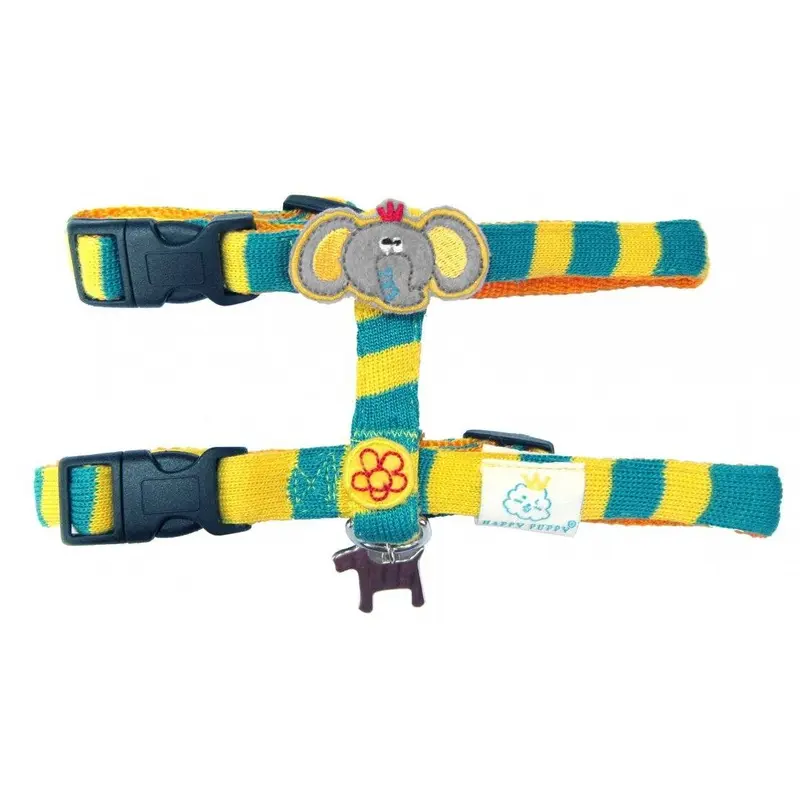 Pet Brands Happy Puppy Jungle Harness - Elephant - Small