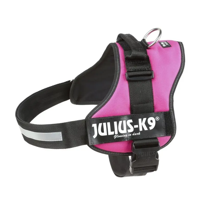 Trixie Julius-K9 Powerharness - 3 Fuchsia Extra Extra Large