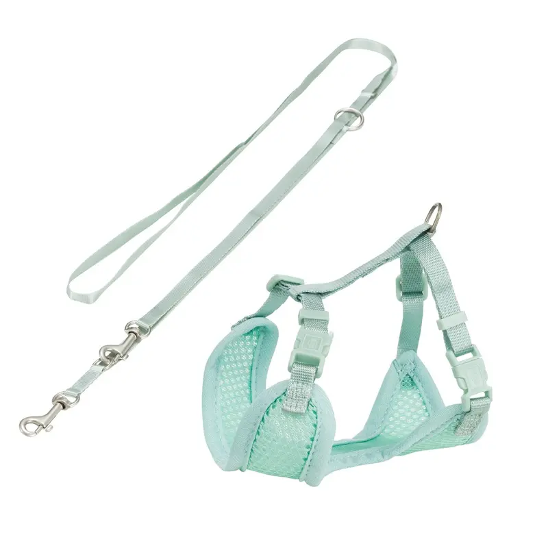 Trixie Junior Soft Puppy Harness With Lead - Mint