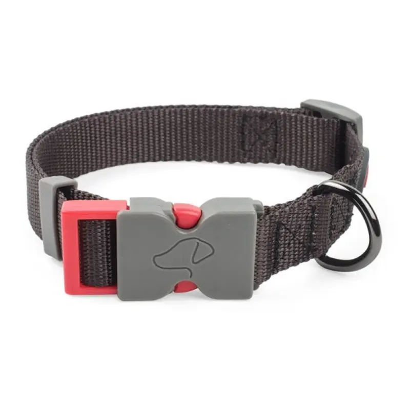 Zoon Black Dog Collar - : Large