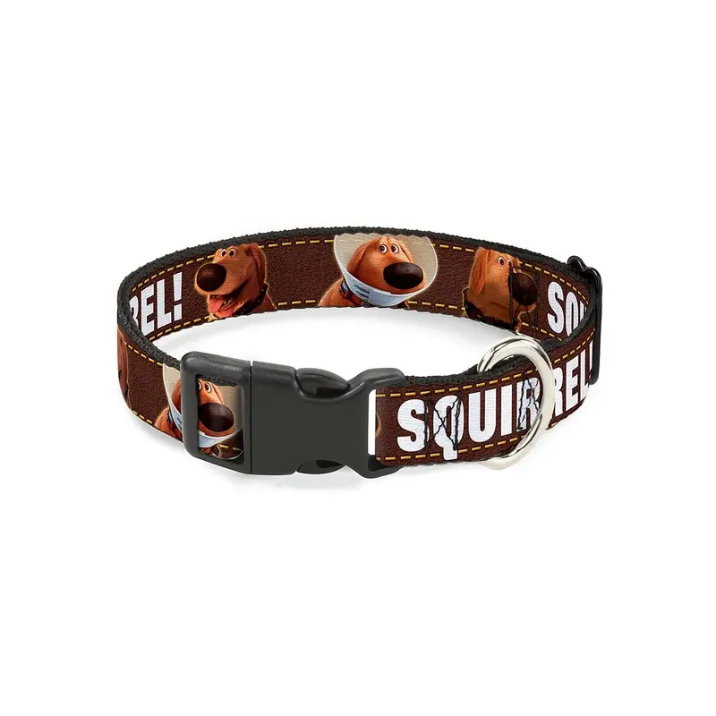 Dug 3 Poses Squirrel! Plastic Clip Pet Collar