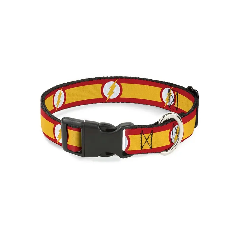 The Flash Logo Plastic Clip Pet Collar