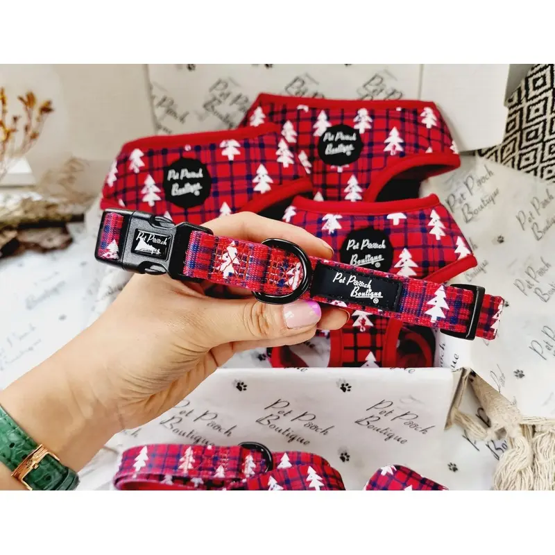 WINTER WONDERLAND DOG COLLAR M