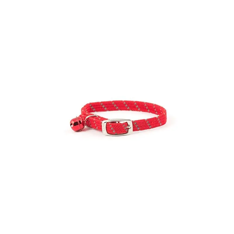 Ancol Red Softweave Cat Collar