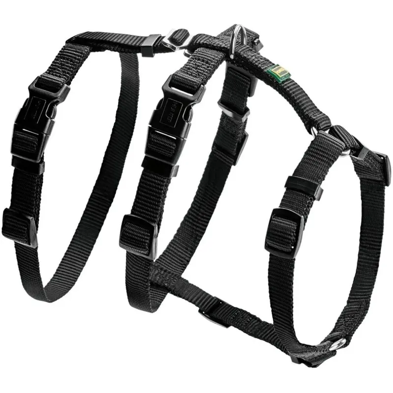 Hunter Black Escape-Proof Harness Vario Rapid, L Nylon