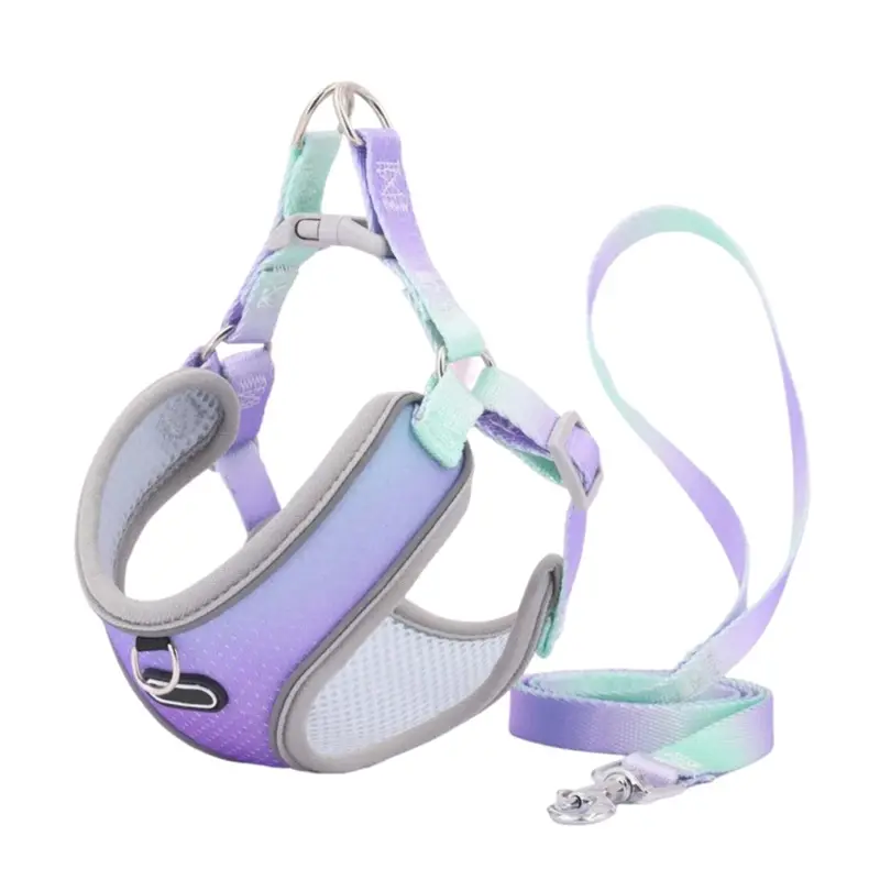 Exogio Escape Proof Cat Harness And Leash Set Adjustable Pet (A), Medium
