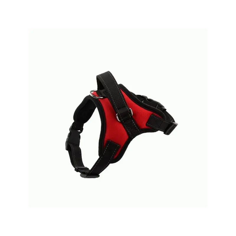 Multicoloured (Red, S) Good Quality Dog Pet Harness Vest W/ Handle