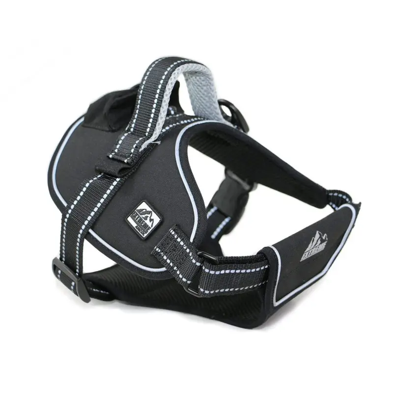 Ancol Black Extreme Harness ( Girth 87-120 Cm) Extra Large