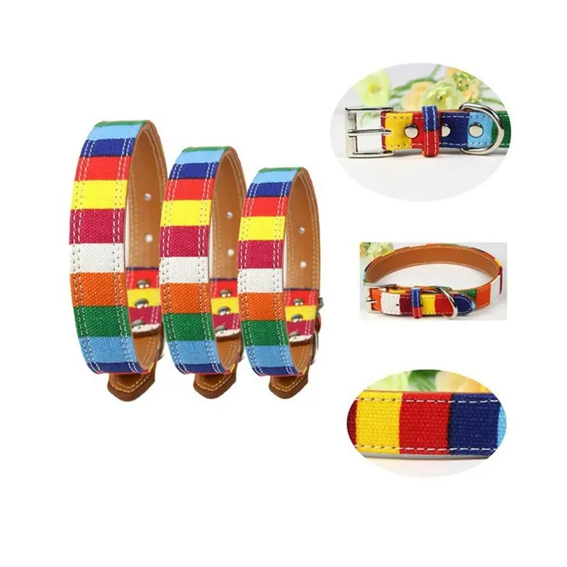 (L) Colorful Collar Pet Suit For Cats Or Puppy Dogs Puppy Dog Designer Collar