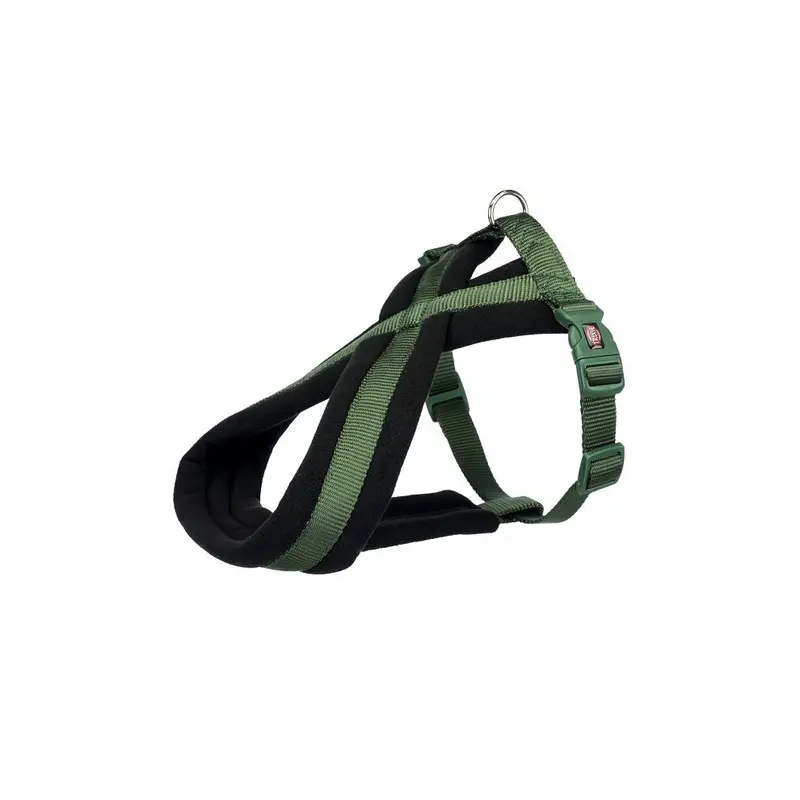 Trixie Green (S, Forest) Touring Dog Harness | Dog Harness With Padding