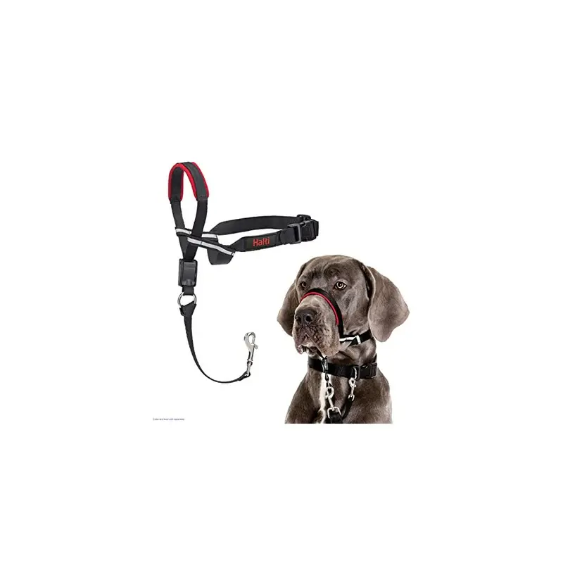 Company Of Animals Halti Optifit Headcollar, - Stop Pulling, Reflective Large