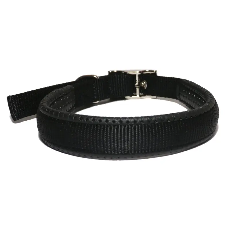 S/PROT DOG COLL 16X5/8 BLACK