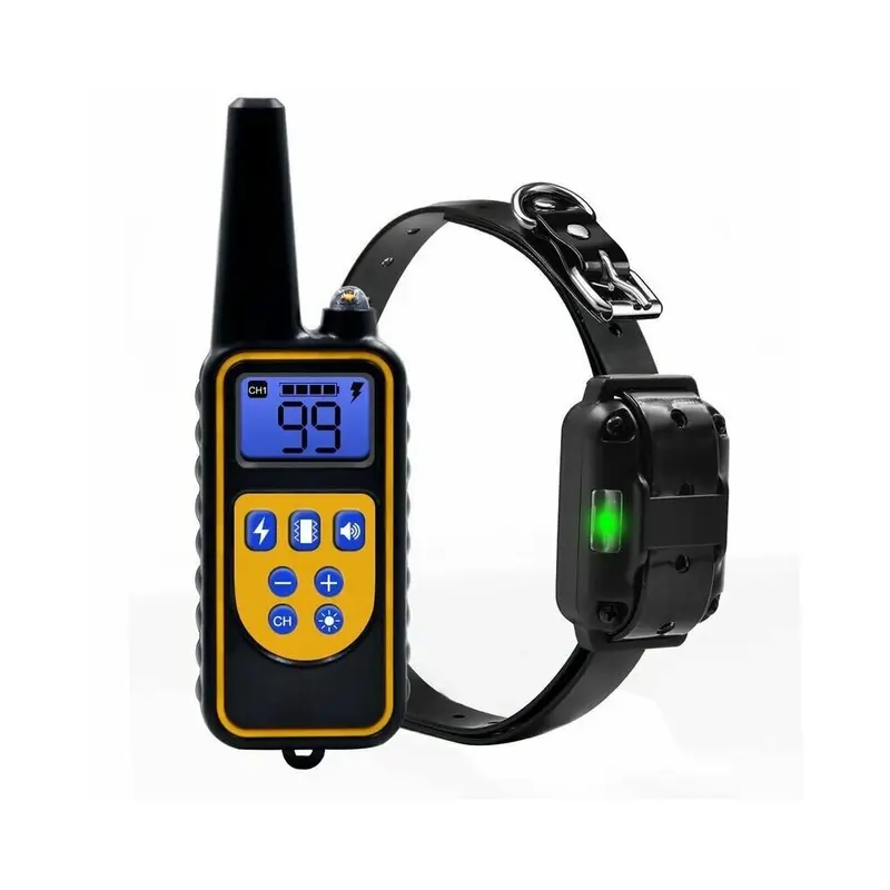 New Waterproof Pet Remote Control Electric Dog Collar Controller Collar Size 1