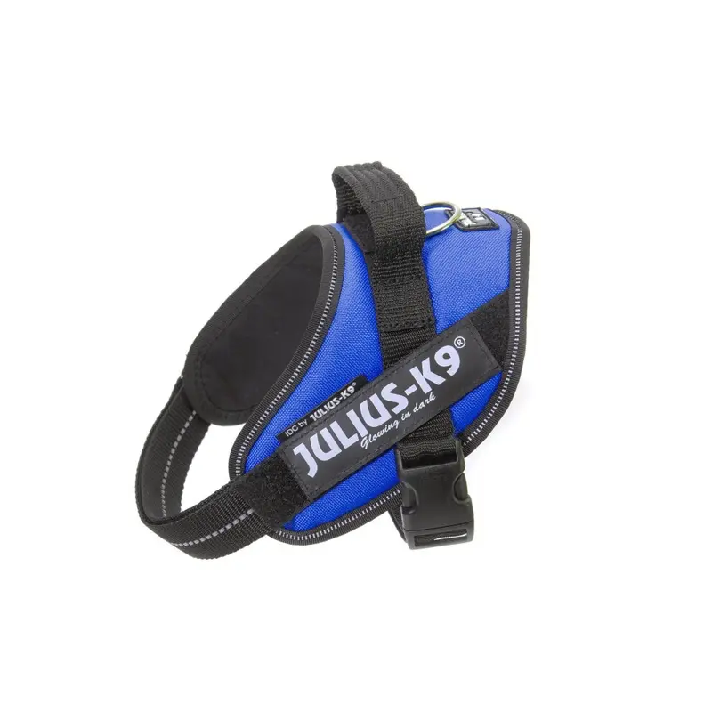 Julius-K9 Blue 16Idc-B-Mm, Idc Powerharness, Dog Harness, Size: Mini-Mini,