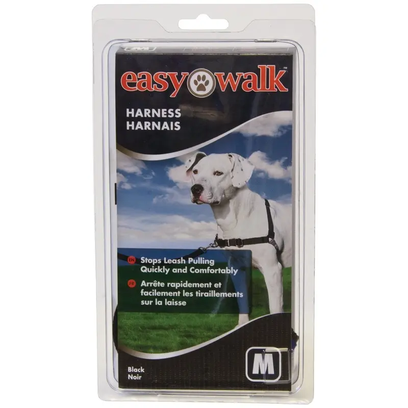 Petsafe Easy Walk Dog Harness - Black Medium