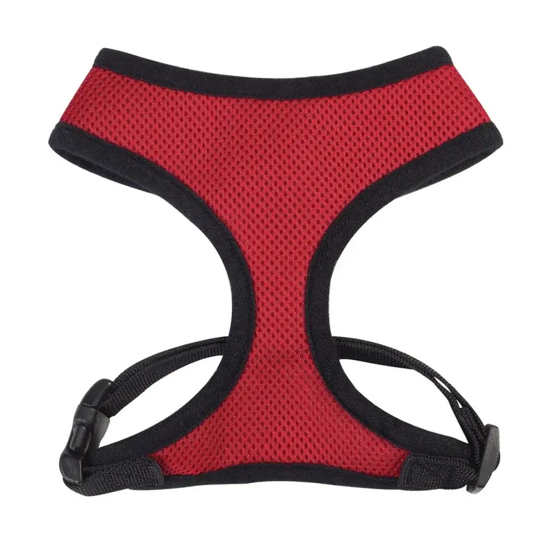Casual Hond Red Casual Canine Mesh Dog Harness Small
