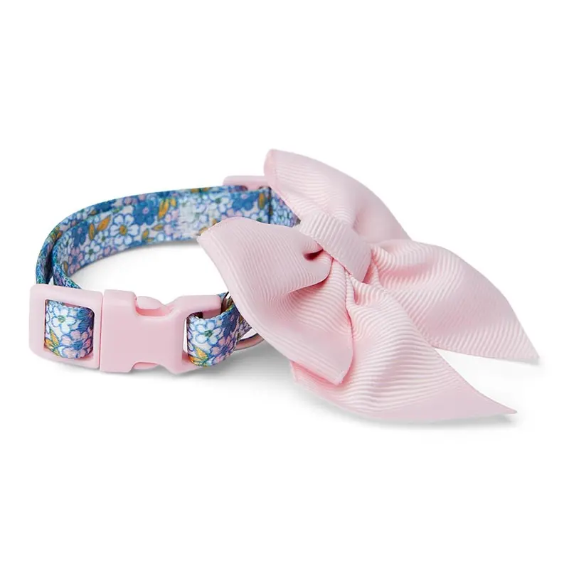 Pets At Home Floral Print Dog Collar Multi Coloured Xxx Small-Xx Small