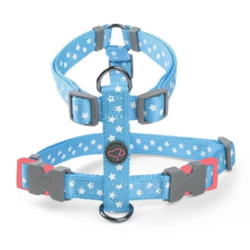 Zoon Blue Walkabout Dog Harness Starry - Small