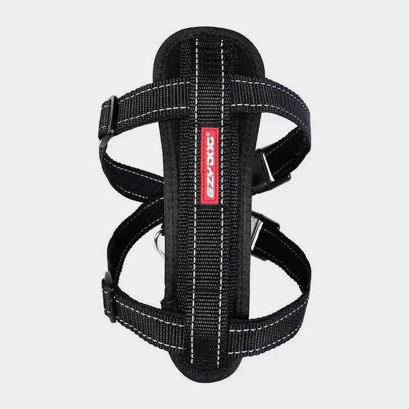 Ezydog Unisex Chest Plate Dog Harness ), Black Extra Large