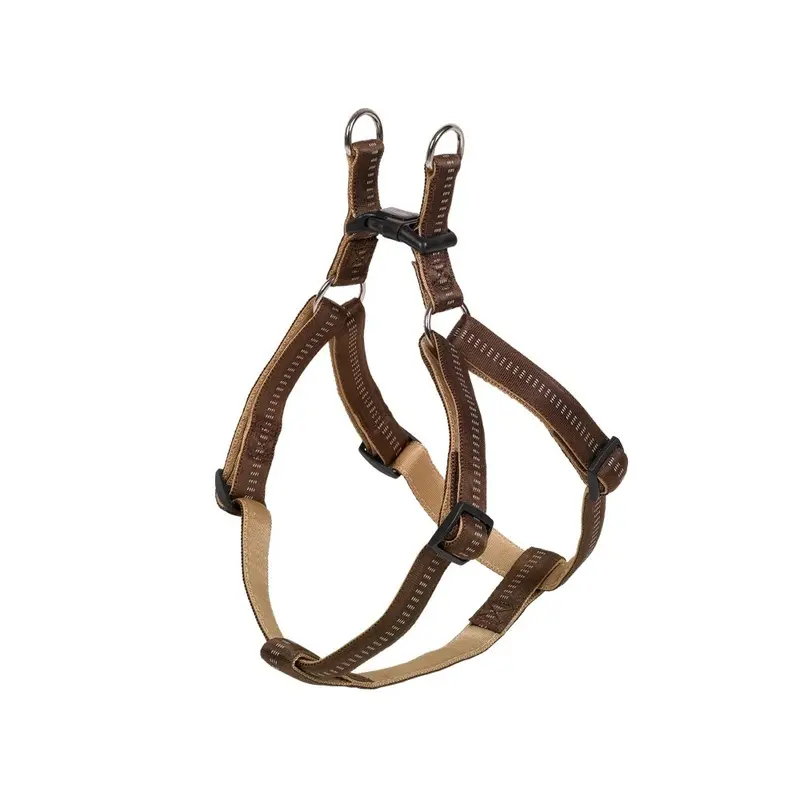 Nobby Harness Soft Grip, Chest: 50 - 72 cm/ 20 mm, Brown