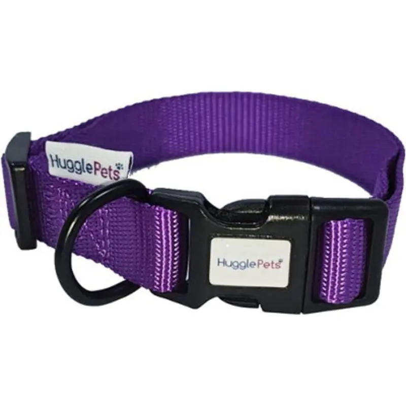Huggle Pets Hugglepets Small 20 - 30Cm Snappy Weatherproof Dog Collar Purple