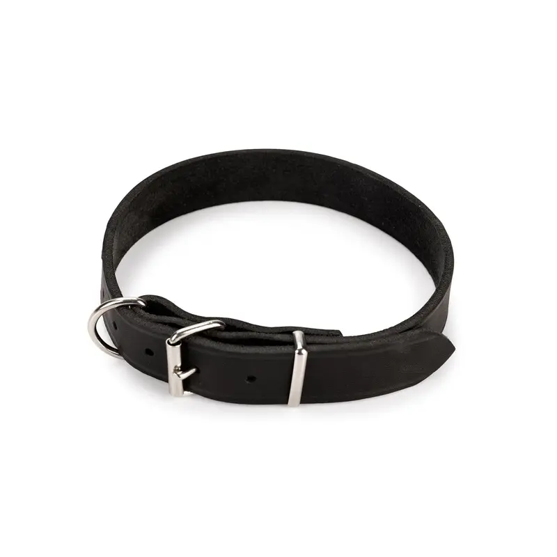 Karlie Flamingo 01922 Rondo collar black, 25 mm 52 cm with strain relief