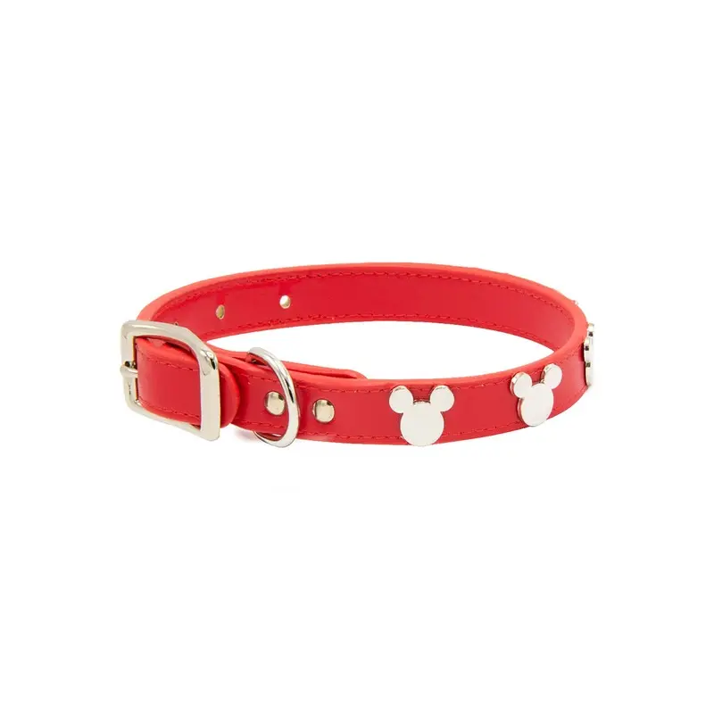 Mickey Icon Vegan Leather Dog Collar