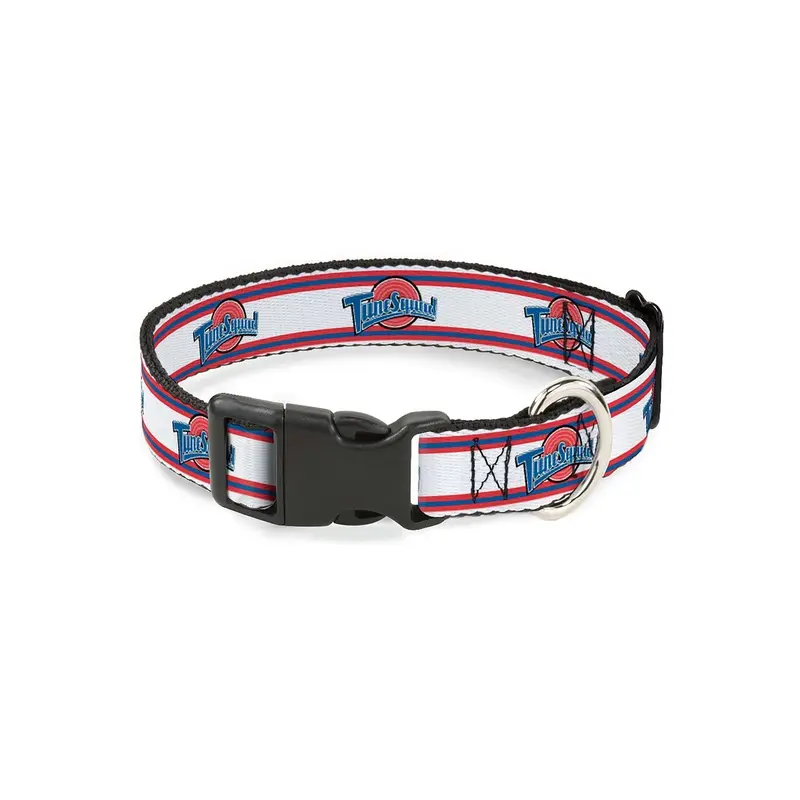 Space Jam Tune Squad Logo Plastic Buckle Pet Collar