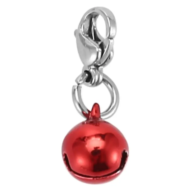 Typecat Red Bells Jingle Bell Pendant For Dog Cat Collar Canvas Backpack