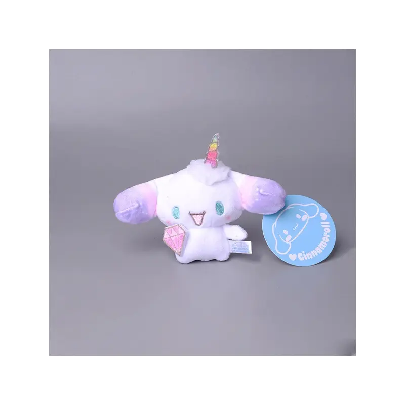 Cream (Diamond) Doll Dog Cinnamon Pendant Featuring An Ice Diamond Lollipop Design