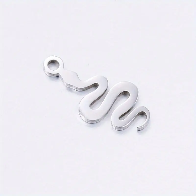 5pcs Animal Snake Charms For Jewelry Making Bulk Animal Jewelry