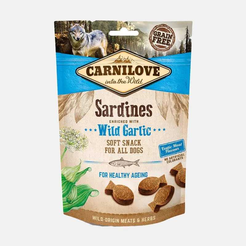 Carnilove Sardines with Wild Garlic Dog Treats 200g