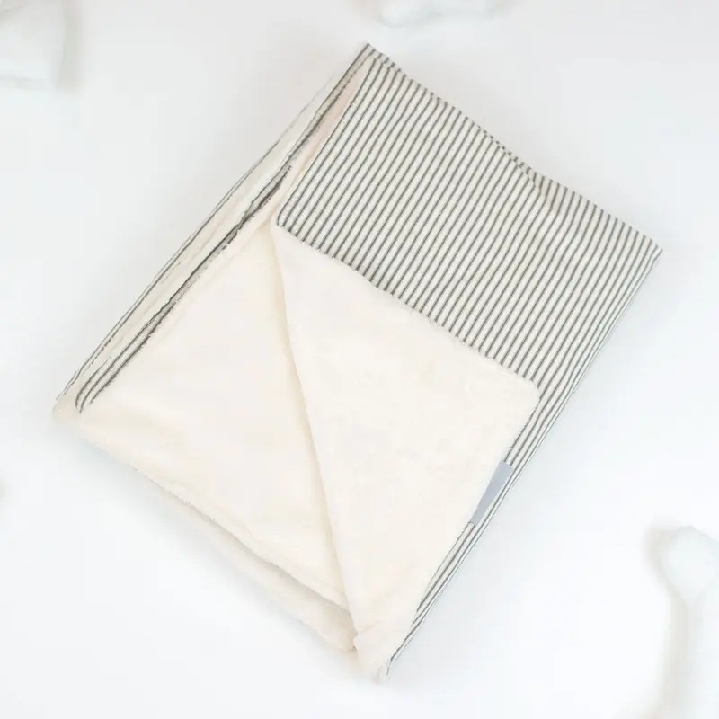 Cat & Kitten Blanket in Regency Stripe by Lords & Labradors