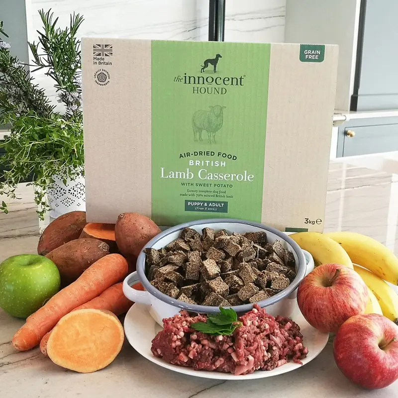 The Innocent Hound British Lamb Casserole Complete Air Dried Dog Food
