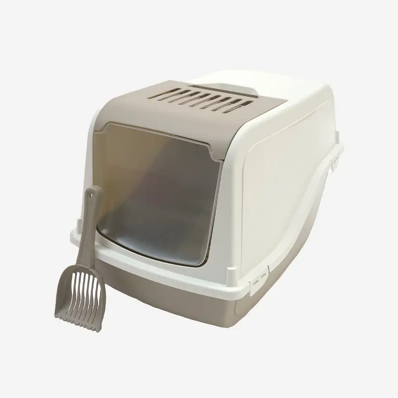 Rosewood Ariel Front Opening Large Cat Toilet Mocha