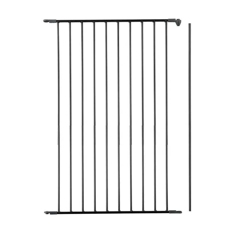 DogSpace Rocky Extra Tall Room Divider Pet Gate Black Extension