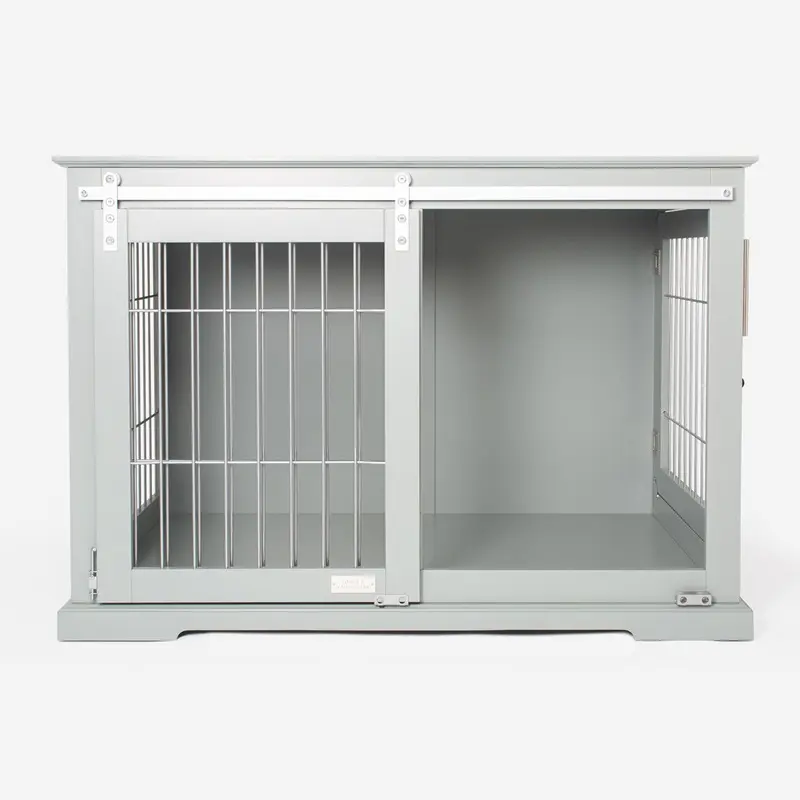Imperfect Wooden Sliding Door Dog Crate by Lords & Labradors