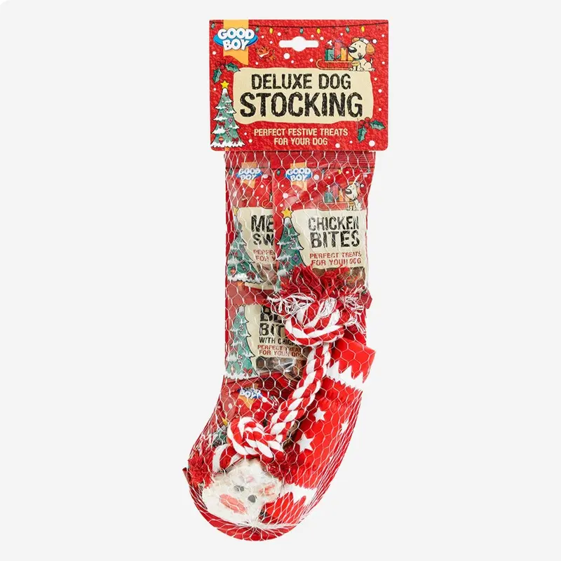 Good Boy Deluxe Christmas Dog Stocking