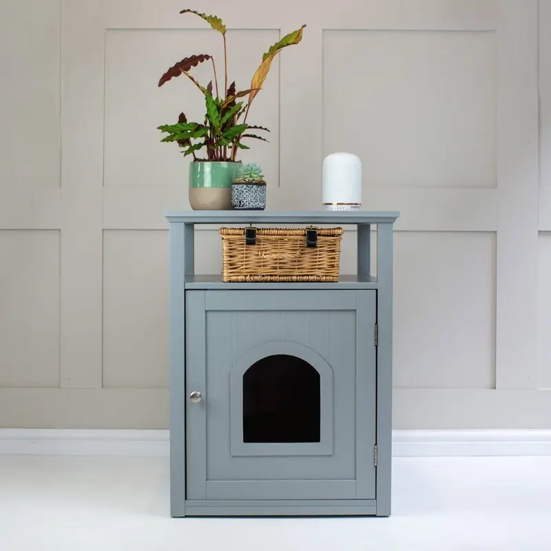 Grey Cat Washroom & Litter Tray by Lords & Labradors