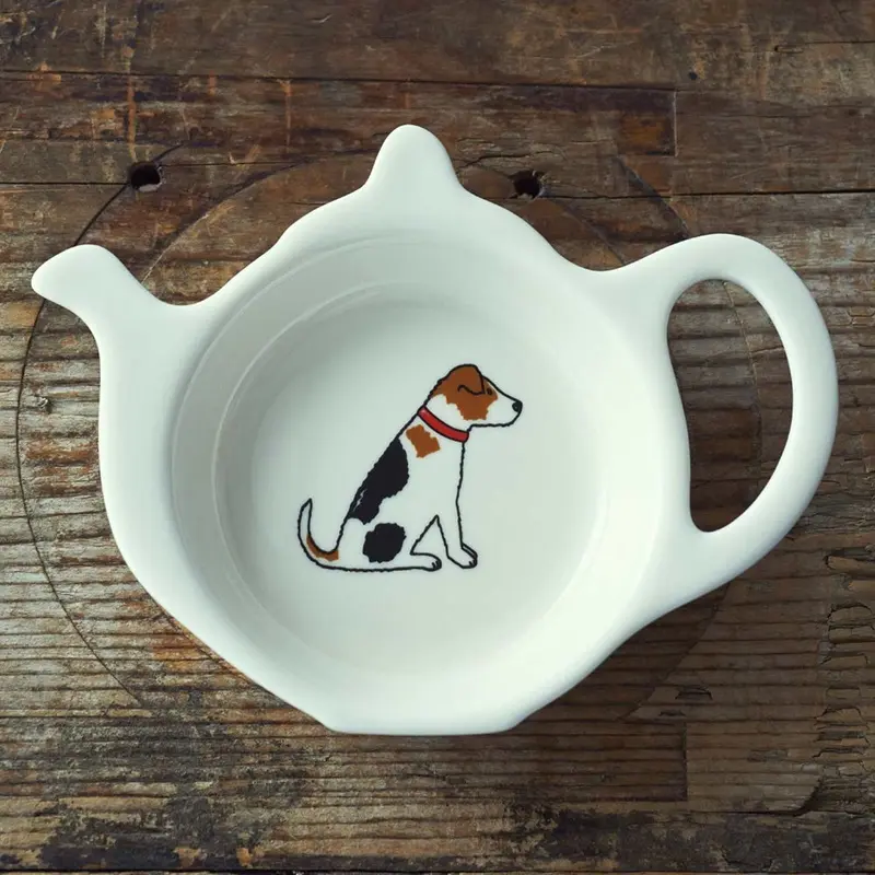 Jack Russell Teabag Dish