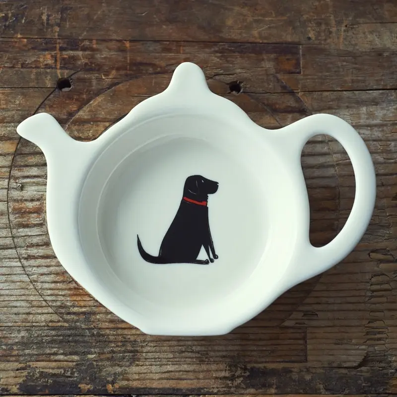 Labrador Teabag Dish