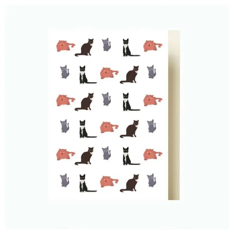 Multi Cat Cards (Pack of 10) by Fenella Smith