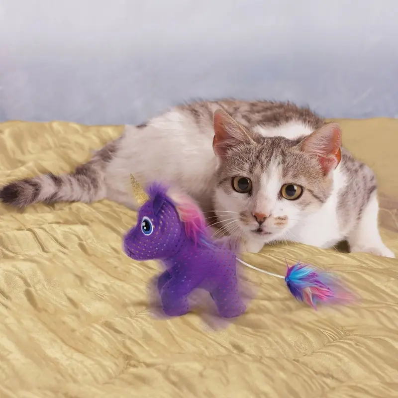 KONG Enchanted Buzzy Unicorn