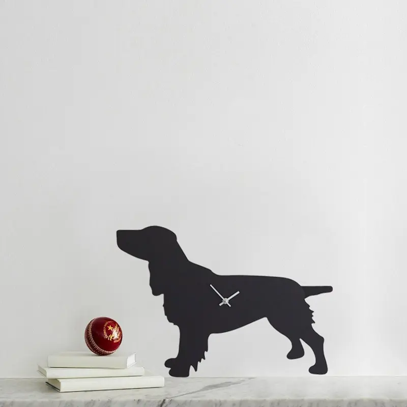 Wagging Tail Spaniel Clock by The Labrador Company