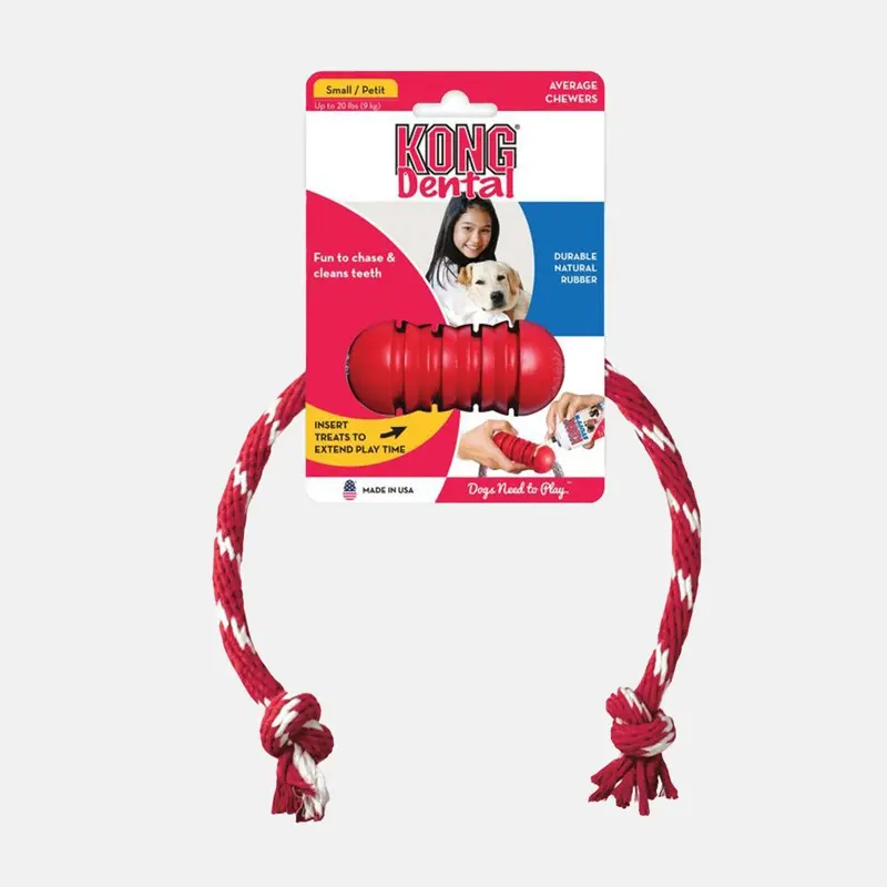 KONG Dental With Rope Medium